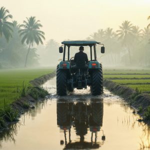 truck-working-field-sunny-day